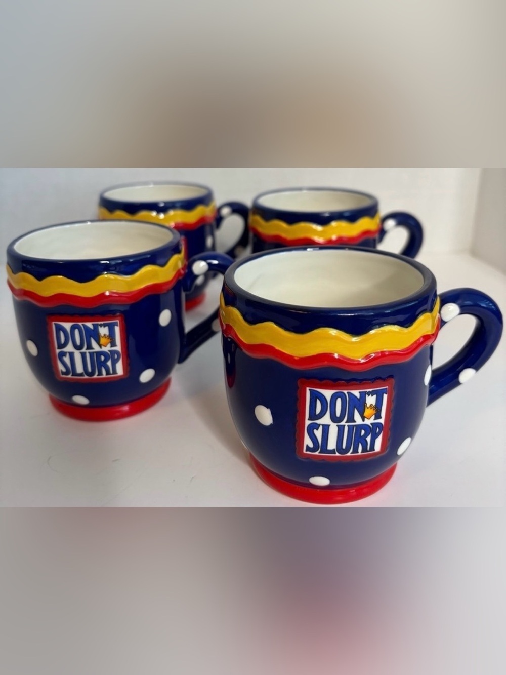 MARY ENGELBREIT “DON’T SLURP” CUPS